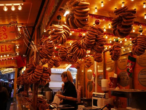 pretzels market strasbourg