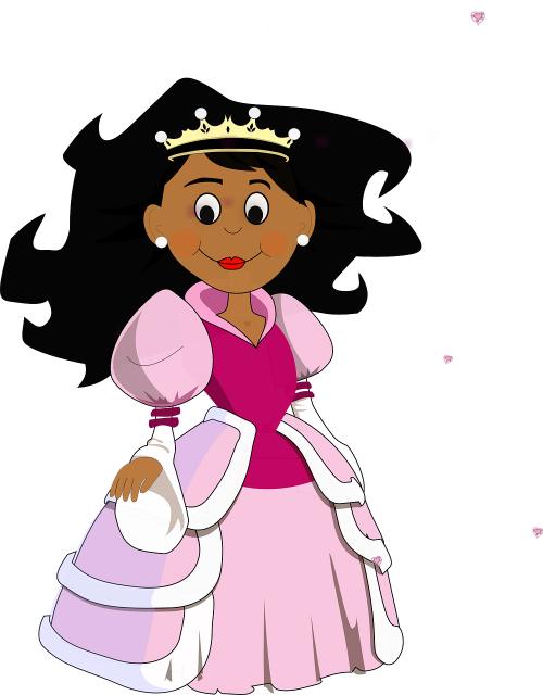 princess cute cartoon