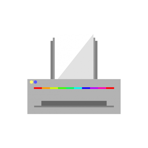 printer icon vector