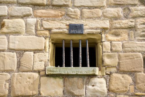 priory window bars ancient