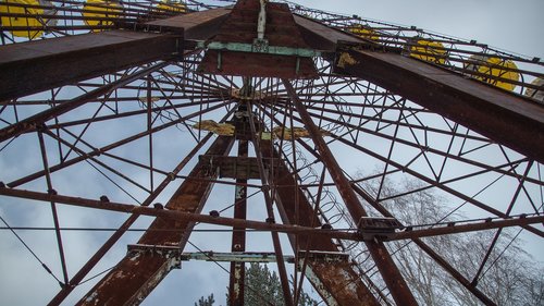 pripyat  carousel  ferris wheel