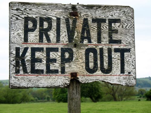 Private Keep Out