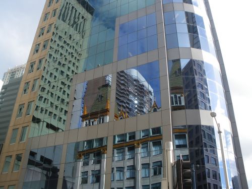 professional building reflection