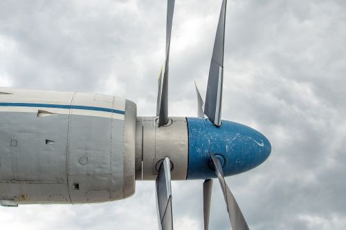 propeller aircraft detail