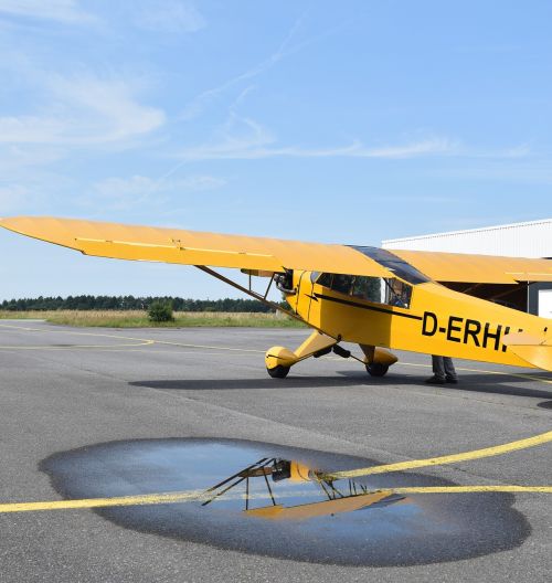 propeller plane flyer mirroring