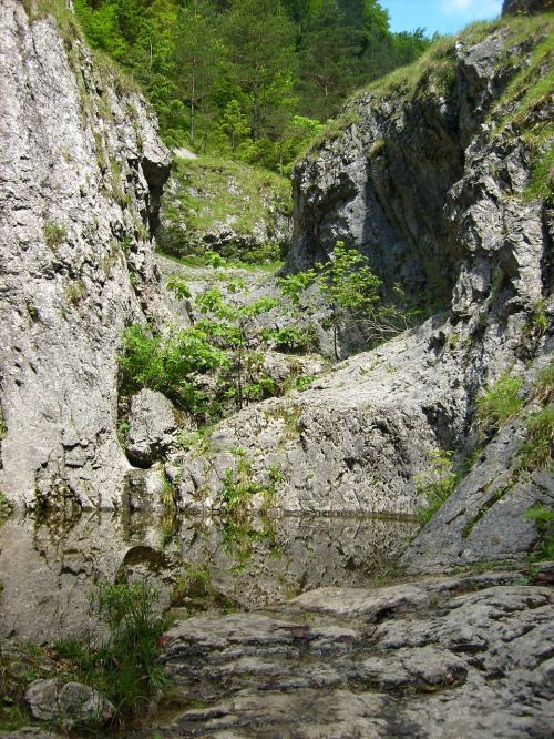 prosiecká dolina rocks nature