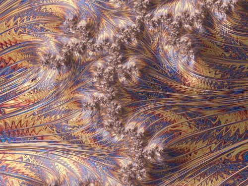 puckered fractal artwork