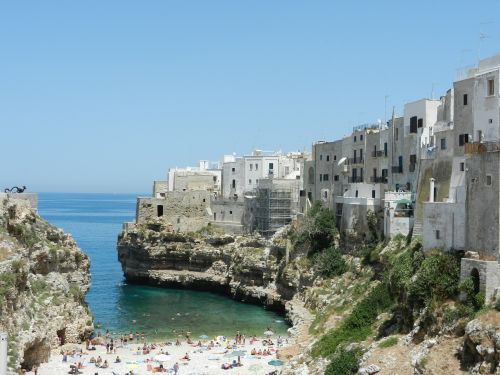 puglia sea landscape