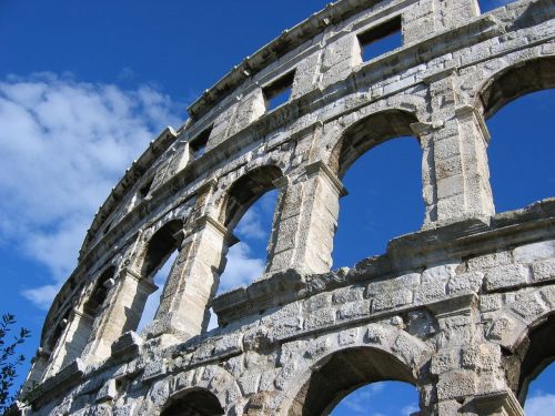 pula croatia amphitheater