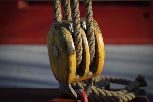 pulley rope boat