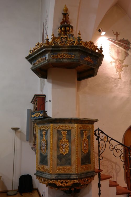 pulpit sermon parish church st franziskus