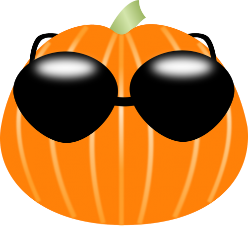 pumpkin sunglasses halloween
