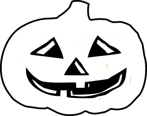 pumpkin halloween face