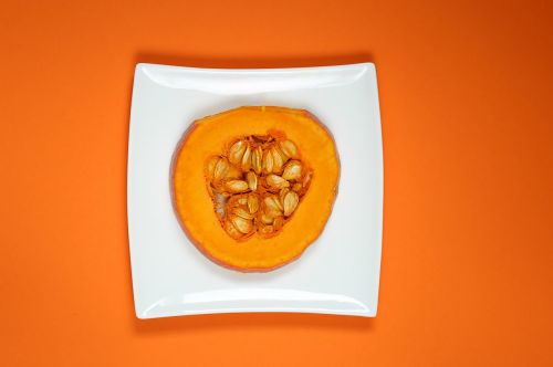pumpkin slice orange