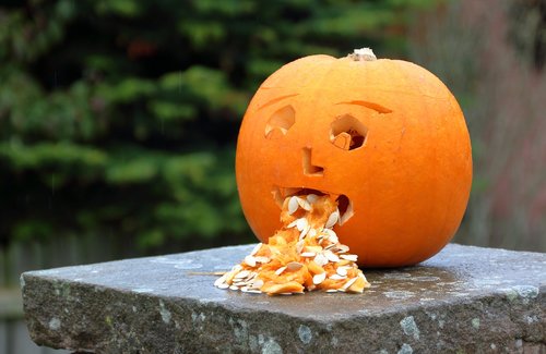 pumpkin  halloween  nausea