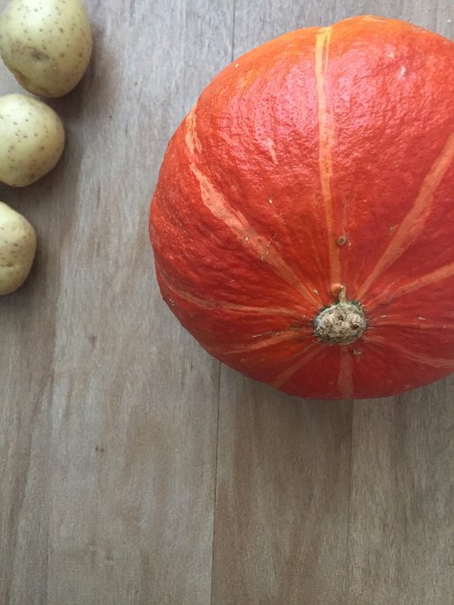pumpkin  potatoes  autumn