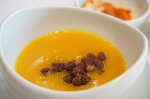 pumpkin porridge korean korean food
