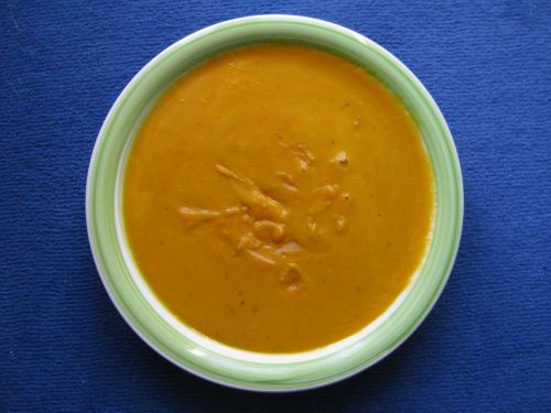 pumpkin soup soup orange