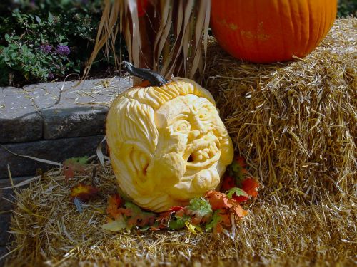 pumpkins carving face