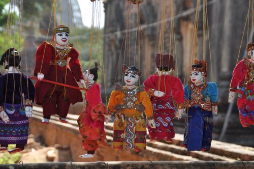 puppet myanmar doll
