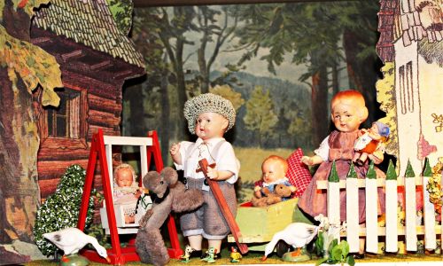 puppet show toys dolls houses