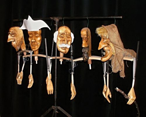 puppets theater stand