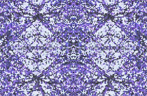 Purple Mosaic Pattern