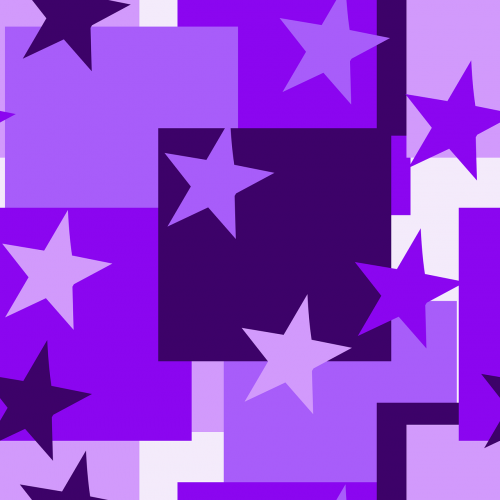 purple stars pattern