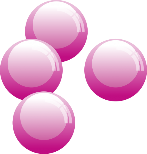 purple pink bubbles