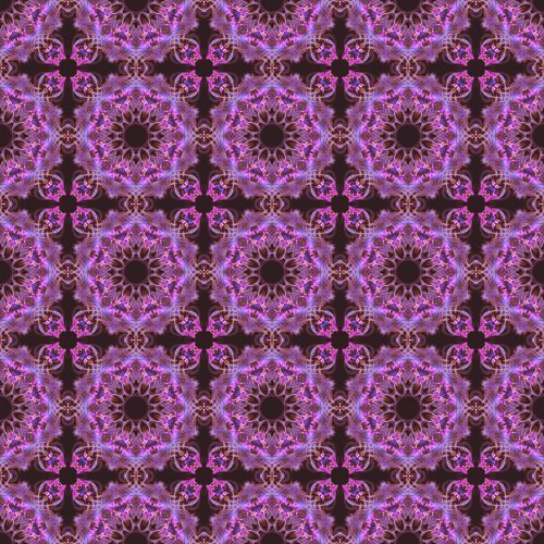Purple Abstract Seamless Pattern