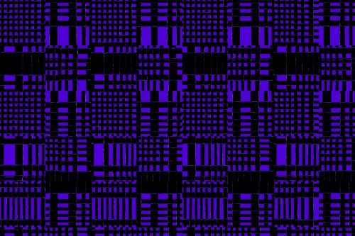 Purple And Black Grid Pattern