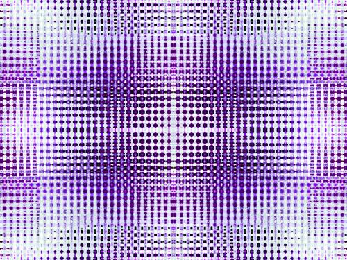 Purple And White Grid