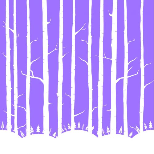 Purple Forest Background