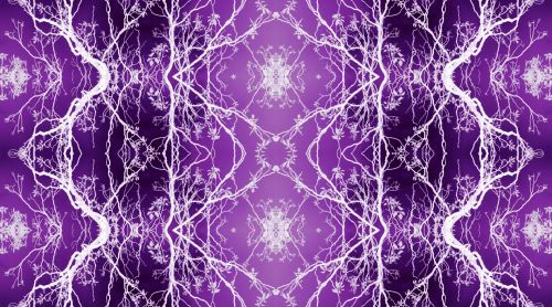 Purple Lacy Pattern