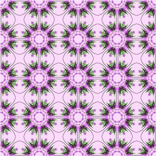 Purple Pattern Seamless Background