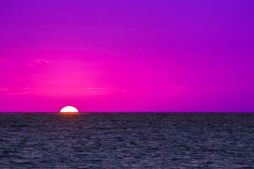 Purple Sea Sunrise