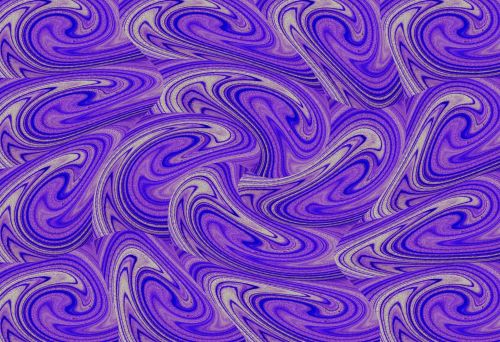 Purple Squashed Squiggle Wallpaper