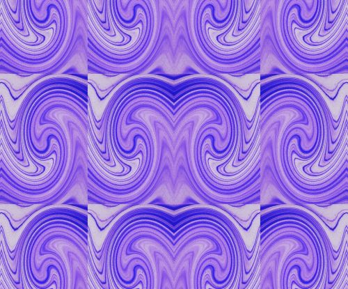 Purple Swirl Duplicated Wallpaper