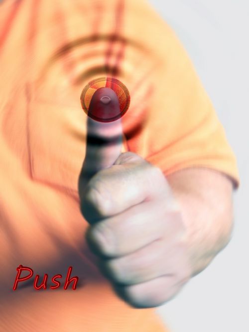 push press button