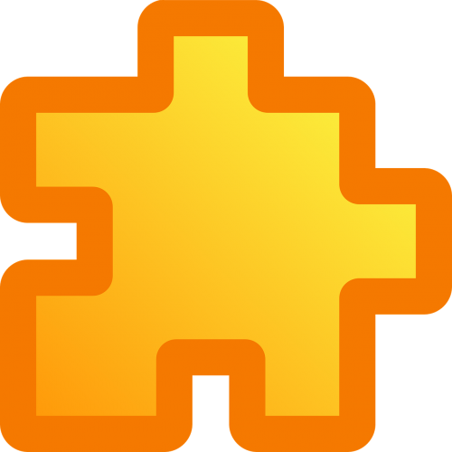 puzzle piece yellow
