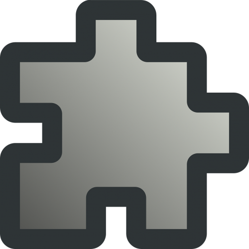 puzzle piece grey