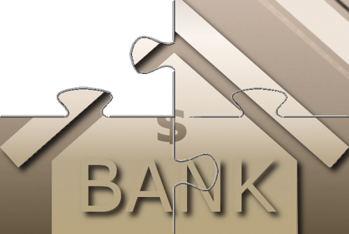 puzzled by finance banking logo investment