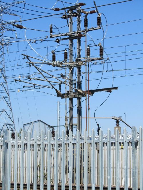 pylon wires electricity