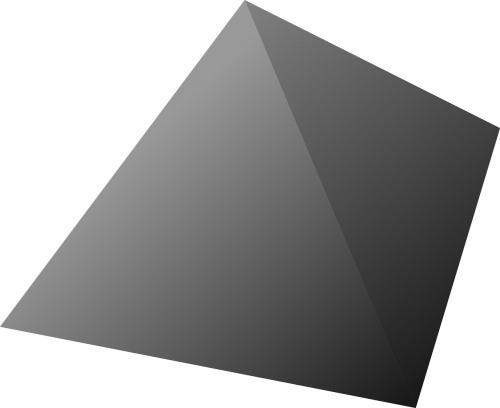 pyramid shape geometric