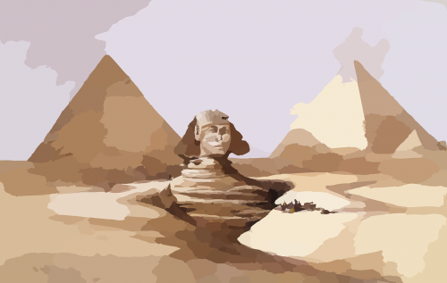 pyramids egypt sphinx