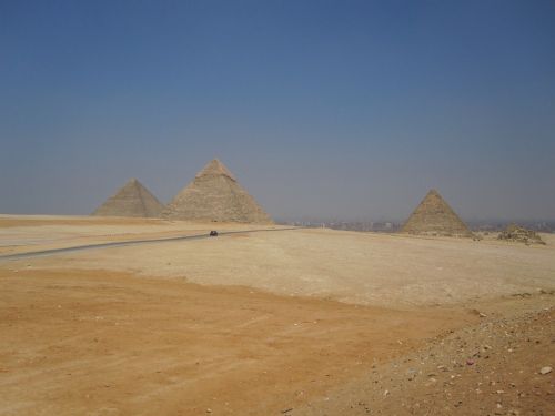 pyramids egypt desert