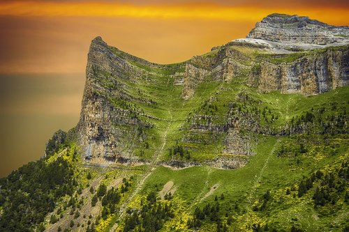 pyrenees  mountain  landscape