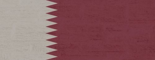 qatar flag red