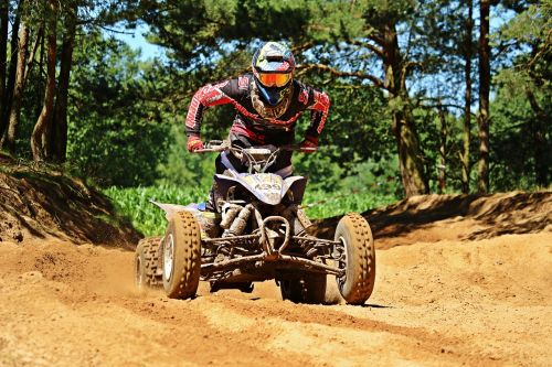 quad enduro motorcycle