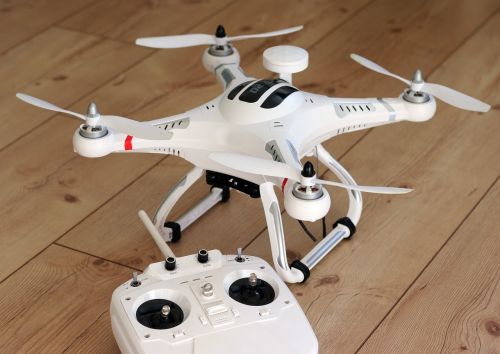 quadrocopter drone model